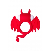 Красное эрекционное кольцо на пенис JOS COCKY DEVIL - JOS - в Набережных Челнах купить с доставкой