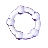 Фиолетовое эрекционное кольцо A-Toys - A-toys - в Набережных Челнах купить с доставкой