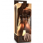 Коричневый мастубратор-вагина Nicole s Kitty - Blush Novelties - в Набережных Челнах купить с доставкой