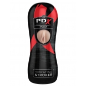 Мастурбатор-вагина Vibrating Pussy Stroker с вибрацией - Pipedream - в Набережных Челнах купить с доставкой