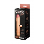 Телесная насадка-удлинитель из неоскин - 19,5 см. - LOVETOY (А-Полимер) - в Набережных Челнах купить с доставкой