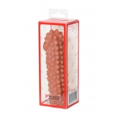 Телесная насадка на фаллос с бугорками KOKOS Extreme Sleeve 10 - 15,8 см. - KOKOS - в Набережных Челнах купить с доставкой