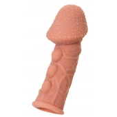 Насадка на фаллос с пузыриками, венками и ребристостью KOKOS Extreme Sleeve 09 - 12,7 см. - KOKOS - в Набережных Челнах купить с доставкой