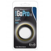 Черно-желтое силиконовое эрекционное кольцо Silicone Go Pro Cock Ring - Blush Novelties - в Набережных Челнах купить с доставкой