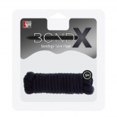 Чёрная веревка для связывания BONDX LOVE ROPE - 5 м. - Dream Toys - купить с доставкой в Набережных Челнах