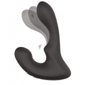 Чёрный массажер простаты с 2 моторами BOOTY ROCKER - Dream Toys - в Набережных Челнах купить с доставкой