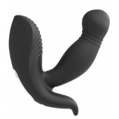 Черный вибромассажер простаты PROSTATE HERO - Dream Toys - в Набережных Челнах купить с доставкой