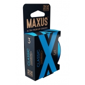 Классические презервативы в железном кейсе MAXUS Classic - 3 шт. - Maxus - купить с доставкой в Набережных Челнах