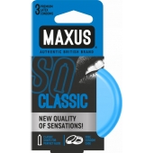 Классические презервативы в железном кейсе MAXUS Classic - 3 шт. - Maxus - купить с доставкой в Набережных Челнах