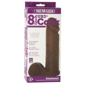 Насадка-реалистик Vac-U-Lock 8  ULTRASKYN Cock - 20,6 см. - Doc Johnson - купить с доставкой в Набережных Челнах