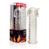 Закрытая прозрачная насадка на пенис Crystal Sleeve Faraon - 13,5 см. - Erowoman-Eroman - в Набережных Челнах купить с доставкой