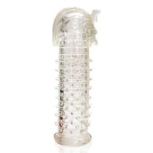 Закрытая прозрачная насадка на пенис Crystal Sleeve Faraon - 13,5 см. - Erowoman-Eroman - в Набережных Челнах купить с доставкой