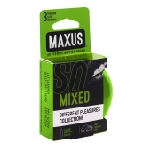 Презервативы в железном кейсе MAXUS Mixed - 3 шт. - Maxus - купить с доставкой в Набережных Челнах