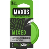 Презервативы в железном кейсе MAXUS Mixed - 3 шт. - Maxus - купить с доставкой в Набережных Челнах
