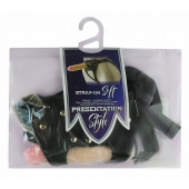 Черный пояс-трусики с двумя насадками Soft-Dolli - 16,5 и 10,5 см. - LOVETOY (А-Полимер) - купить с доставкой в Набережных Челнах