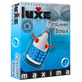 Презерватив LUXE Maxima  Глубинная бомба  - 1 шт. - Luxe - купить с доставкой в Набережных Челнах