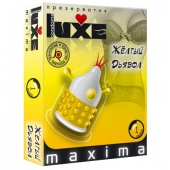 Презерватив LUXE Maxima  Желтый дьявол  - 1 шт. - Luxe - купить с доставкой в Набережных Челнах