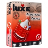 Презерватив LUXE Maxima  Французский связной  - 1 шт. - Luxe - купить с доставкой в Набережных Челнах