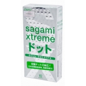 Презервативы Sagami Xtreme Type-E с точками - 10 шт. - Sagami - купить с доставкой в Набережных Челнах