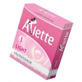 Ультратонкие презервативы Arlette Light - 3 шт. - Arlette - купить с доставкой в Набережных Челнах