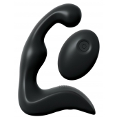 Черный вибромассажер простаты с пультом ДУ Control P-Spot Pro - Pipedream - в Набережных Челнах купить с доставкой