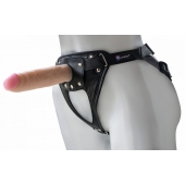 Универсальный мягкий пояс с насадкой Hard brutal BDSM-КОНСУЛ - 17 см. - LOVETOY (А-Полимер) - купить с доставкой в Набережных Челнах