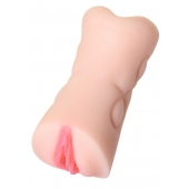 Телесный двусторонний мастурбатор Rich Fruit - вагина и анус - ToyFa - в Набережных Челнах купить с доставкой