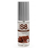 Смазка на водной основе S8 Flavored Lube со вкусом шоколада - 50 мл. - Stimul8 - купить с доставкой в Набережных Челнах