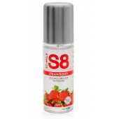 Смазка на водной основе S8 Flavored Lube со вкусом клубники - 125 мл. - Stimul8 - купить с доставкой в Набережных Челнах