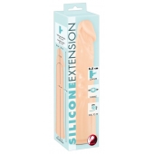 Телесная насадка-удлинитель Silicone Extension - 19 см. - Orion - в Набережных Челнах купить с доставкой