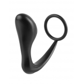 Эрекционное кольцо с анальной пробкой Ass-Gasm Cockring Plug - Pipedream - в Набережных Челнах купить с доставкой