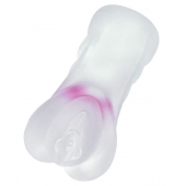 Прозрачный реалистичный мастурбатор Juicy Pussy Crystal Rose - ToyFa - в Набережных Челнах купить с доставкой