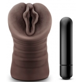 Коричневый мастурбатор-вагина Alexis - Blush Novelties - в Набережных Челнах купить с доставкой