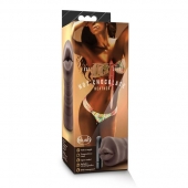 Коричневый мастурбатор-ротик Heather - Blush Novelties - в Набережных Челнах купить с доставкой