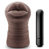 Коричневый мастурбатор-ротик Renee - Blush Novelties - в Набережных Челнах купить с доставкой
