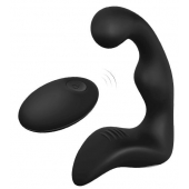 Черный вибромассажер простаты REMOTE BOOTY PLEASER - Dream Toys - в Набережных Челнах купить с доставкой