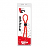 Красное эрекционное лассо с одной бусинкой-утяжкой STRETCHY THICK LASSO - Dream Toys - в Набережных Челнах купить с доставкой