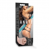 Телесный мастурбатор-ротик Angie - Blush Novelties - в Набережных Челнах купить с доставкой