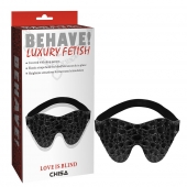 Черная маска на глаза Behave - Chisa - купить с доставкой в Набережных Челнах