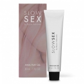 Лубрикант на водной основе Slow Sex Anal Play Gel - 30 мл. - Bijoux Indiscrets - купить с доставкой в Набережных Челнах