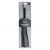 Черная плеть Easytoys Flogger With Metal Grip - 38 см. - Easy toys - купить с доставкой в Набережных Челнах