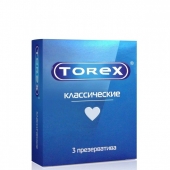 Гладкие презервативы Torex  Классические  - 3 шт. - Torex - купить с доставкой в Набережных Челнах