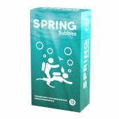 Презервативы SPRING BUBBLES с пупырышками - 12 шт. - SPRING - купить с доставкой в Набережных Челнах