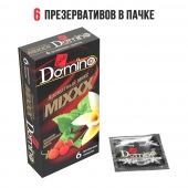 Ароматизированные презервативы DOMINO  Ароматный микс  - 6 шт. - Domino - купить с доставкой в Набережных Челнах