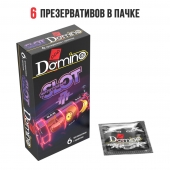 Ароматизированные презервативы DOMINO  Фруктовый слот  - 6 шт. - Domino - купить с доставкой в Набережных Челнах