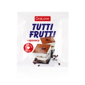 Пробник гель-смазки Tutti-frutti со вкусом тирамису - 4 гр. - Биоритм - купить с доставкой в Набережных Челнах