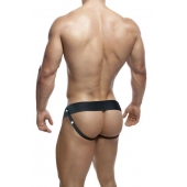 Черный мужской страпон DR. SKIN 6INCH HOLLOW STRAP ON - 16 см. - Blush Novelties - купить с доставкой в Набережных Челнах