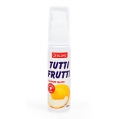 Гель-смазка Tutti-frutti со вкусом сочной дыни - 30 гр. - Биоритм - купить с доставкой в Набережных Челнах