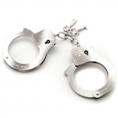 Металлические наручники Metal Handcuffs - Fifty Shades of Grey - купить с доставкой в Набережных Челнах