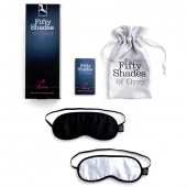 Набор из двух масок на глаза Soft Blindfold Twin Pack - Fifty Shades of Grey - купить с доставкой в Набережных Челнах